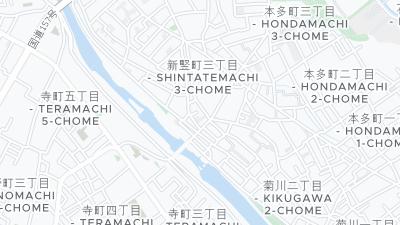 Hotel location map