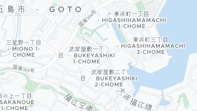 Hotel location map