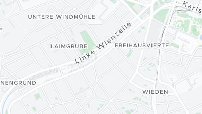 Hotel location map