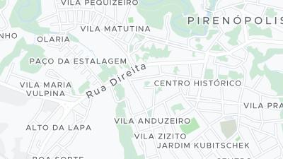Hotel location map