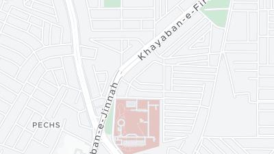 Hotel location map