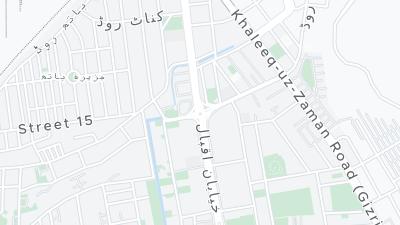 Hotel location map