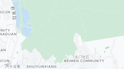 Kaart met de situering van het hotel