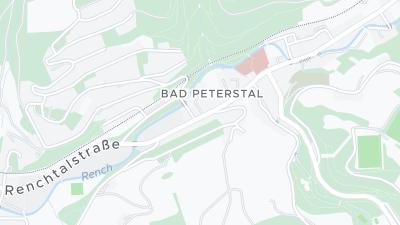 Mapa de localização do hotel