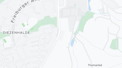 Hotel location map