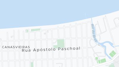 Kort over hotellets beliggenhed