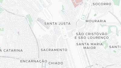 Mapa de localização do hotel