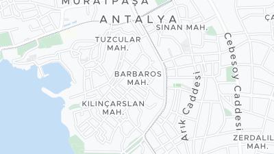 Mapa de localização do hotel