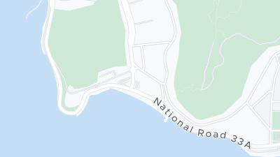 Hotel location map