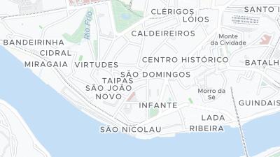 Hotel location map
