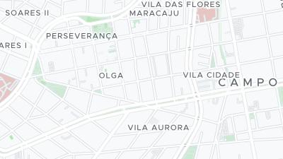 Mapa de localização do hotel
