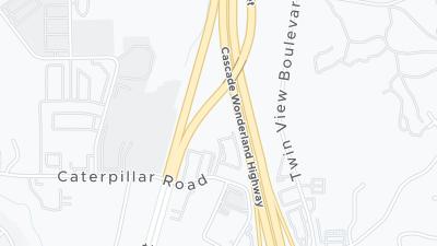 Hotel location map