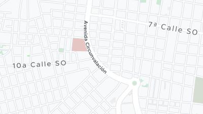 Hotel location map