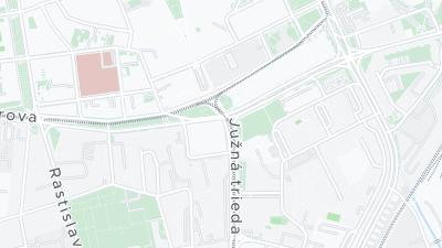 Mapa de localização do hotel