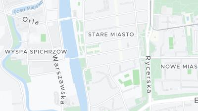 Hotel location map