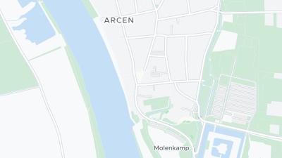 Kort over hotellets beliggenhed