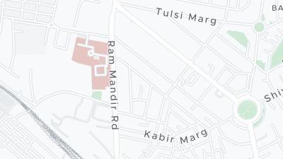 Plan de localisation de l'hôtel