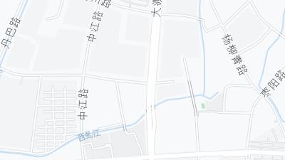 Mapa de localização do hotel