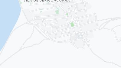 Kaart met de situering van het hotel