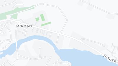 Hotel location map