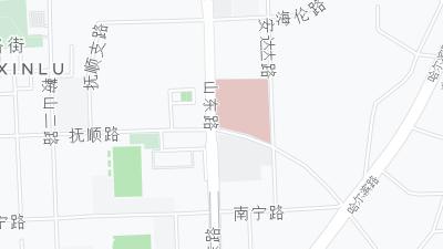 Mapa de localização do hotel