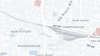 Hotel location map
