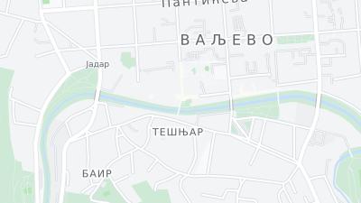 Hotel location map