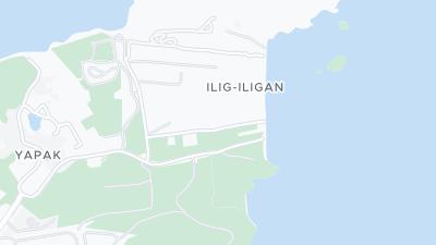 Mapa de localização do hotel