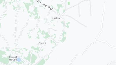 Hotel location map