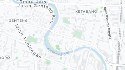 Mapa de localização do hotel