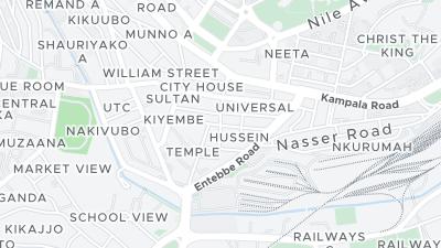 Hotel location map
