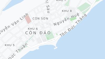 Hotel location map