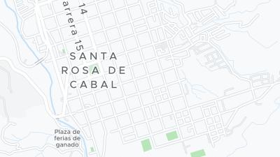 Hotel location map