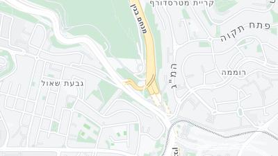 Mapa de localização do hotel