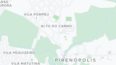 Hotel location map