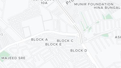 Hotel location map