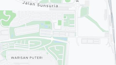 Mapa de localização do hotel