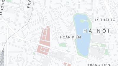 Hotel location map