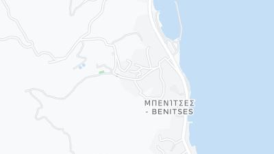 호텔 위치 지도