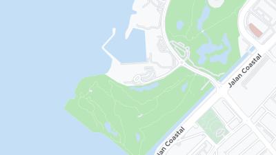 Kaart met de situering van het hotel