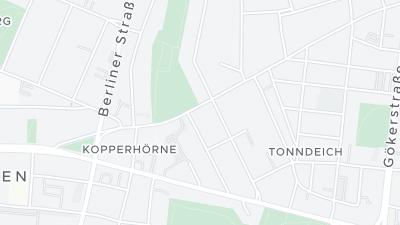 Hotel location map