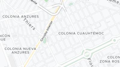 Hotel location map