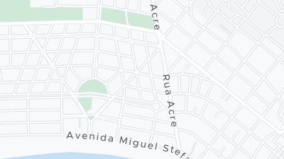 Kaart met de situering van het hotel