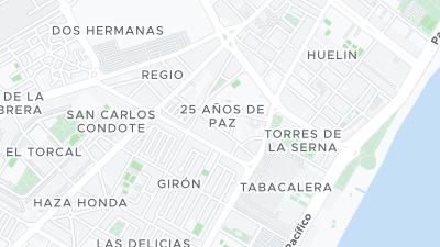 Mapa de localización del hotel