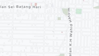 Mapa de localização do hotel