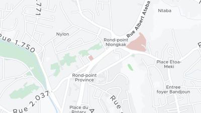 Hotel location map