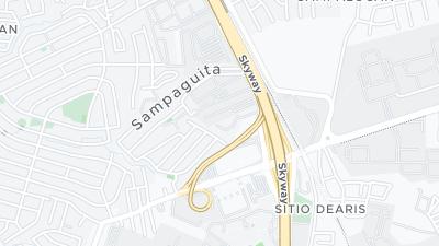 Mapa de localização do hotel