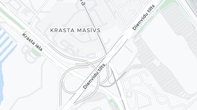 Hotel location map