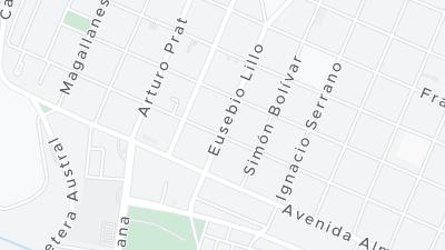 Hotel location map