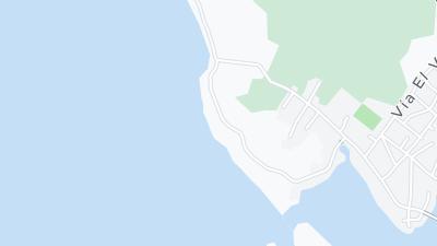 Kaart met de situering van het hotel